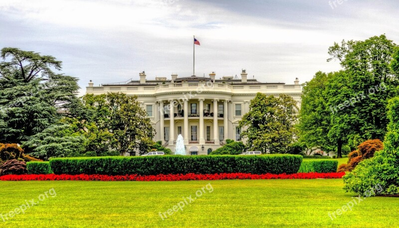 Washington Dc House City Sky Architecture