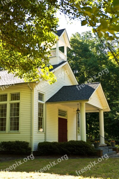 Country Baptist Church Rural Mountain