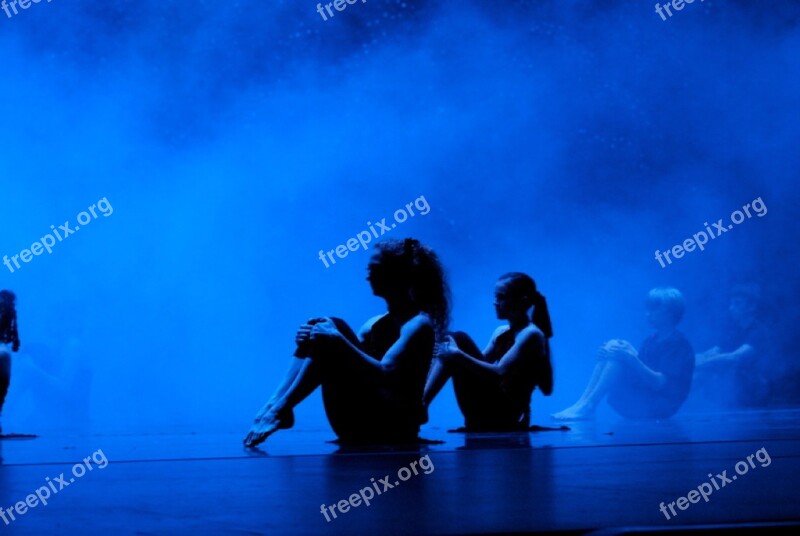 On Stage Performance Dancers Lighting Fog