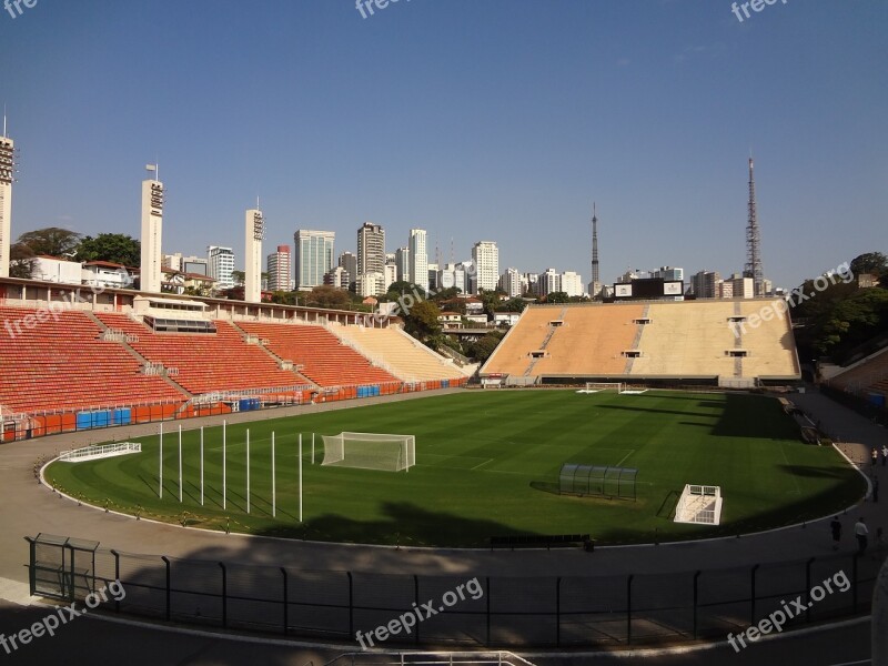 Football Stadium Pacaembu São Paulo Free Photos