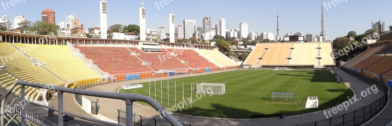 Football Stadium Pacaembu São Paulo Free Photos