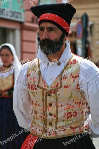 Italy Sardinia Cagliari Folklore Free Photos