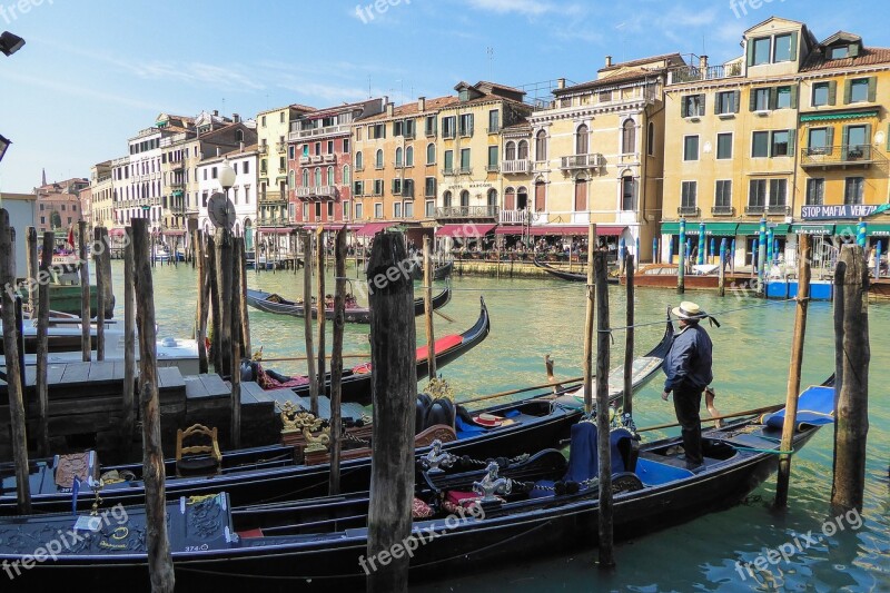 Venice Boats Itlay Italian Italy