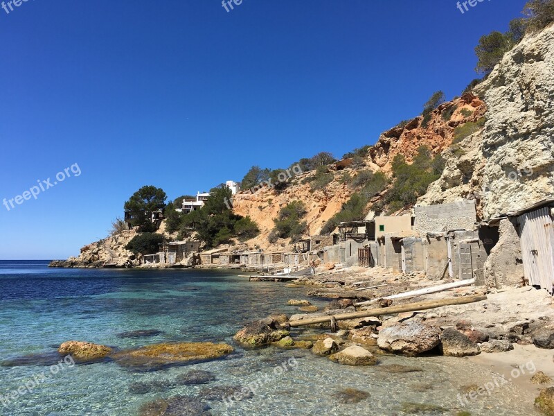 Sea Cliff Boat House Ibiza Coast