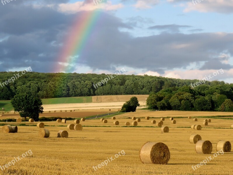 Rainbow Weather Mood Sky Natural Spectacle