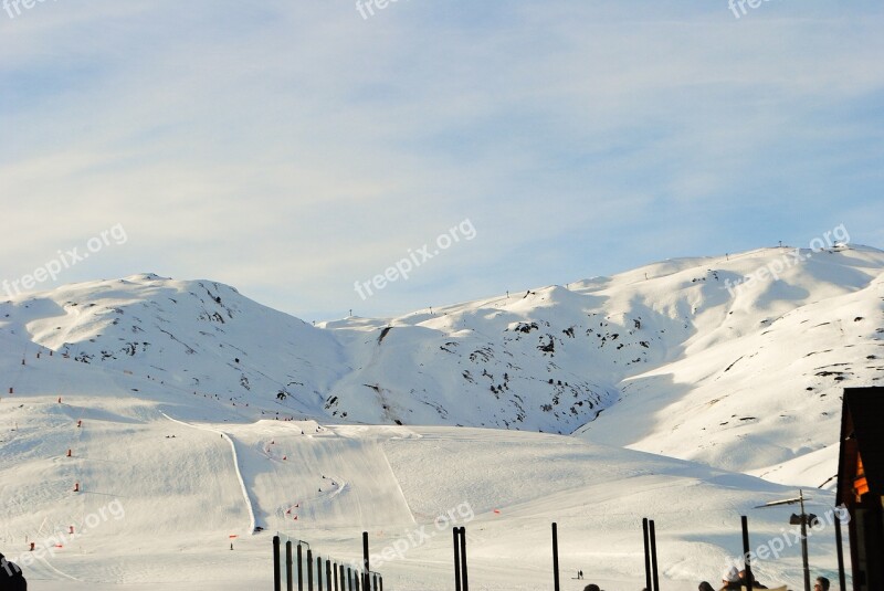 Snow Pyrenees Nevada Winter White Winter