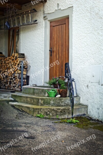 Door Stairs Input House Gradually