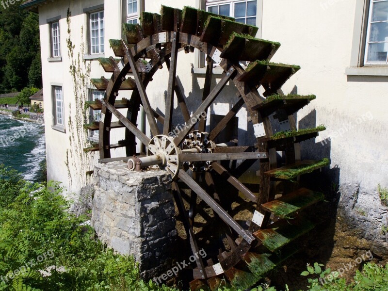 Scoop Wheel Waterwheel Old Free Photos