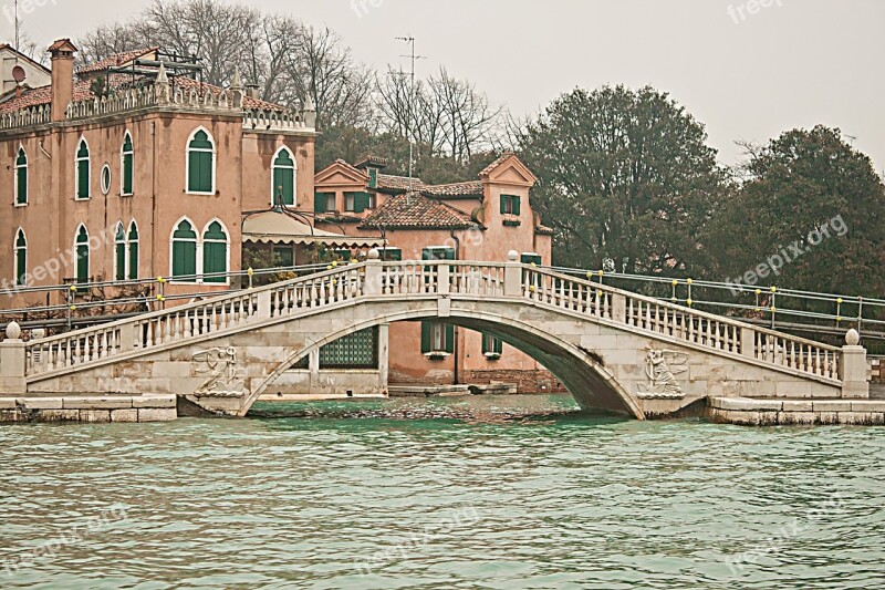 Venice Bridge Water City Grand Canal