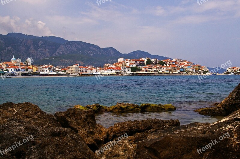 Samos Island Greece Vacations Sea