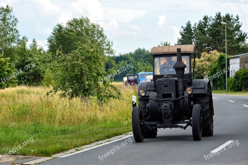 Lanz Bulldog Tractor Tractors Oldtimer Historically