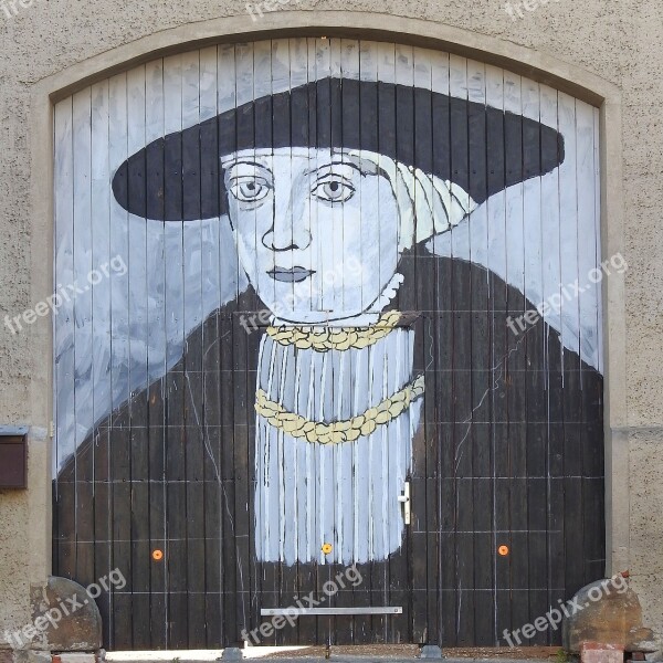 Elisabeth Of Brandenburg Mural Art Goal Transit