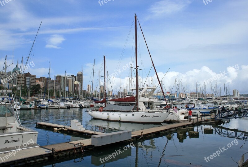 Yacht Club Yachts Masts Water Jetty