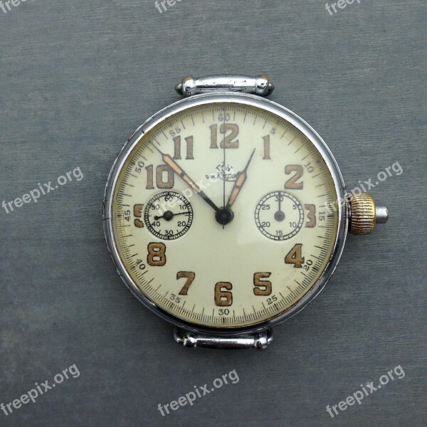 Clock Vintage Retro Clock Face Their