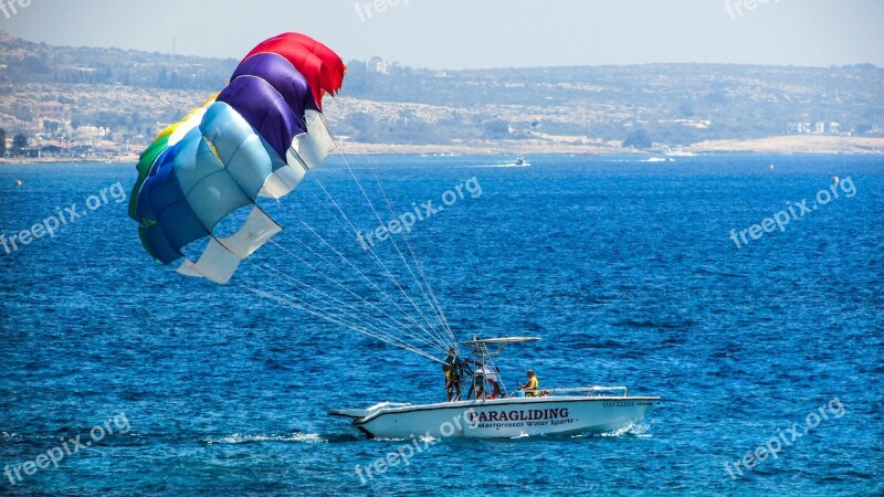 Paragliding Sport Extreme Parachute Adventure