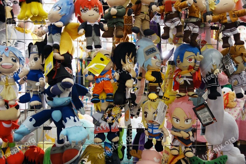 Plush Figure Comic Anime Human Children