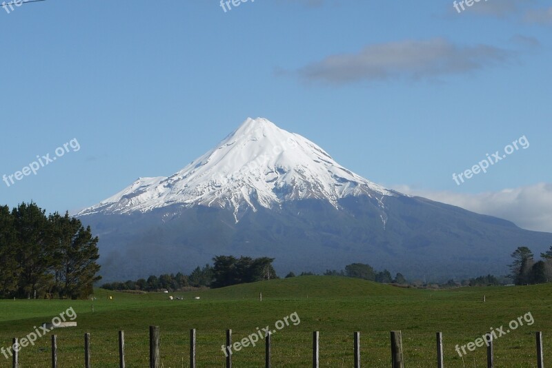 New Zealand Landscape Travel Volcano Zealand