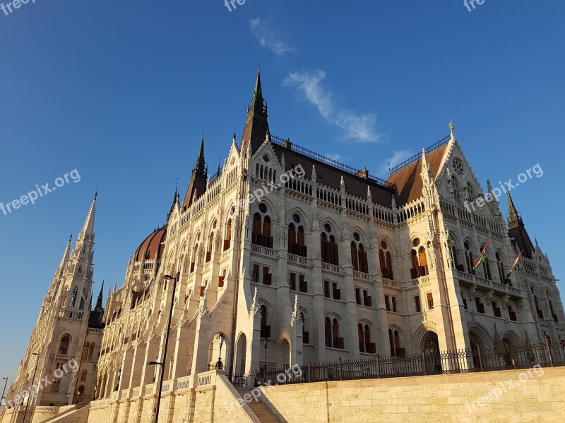 Budapest Parliament Hungary Landmark Architecture