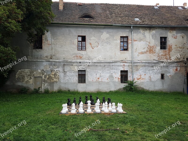 Budapest Obuda Chess Game Chess Chess Pieces