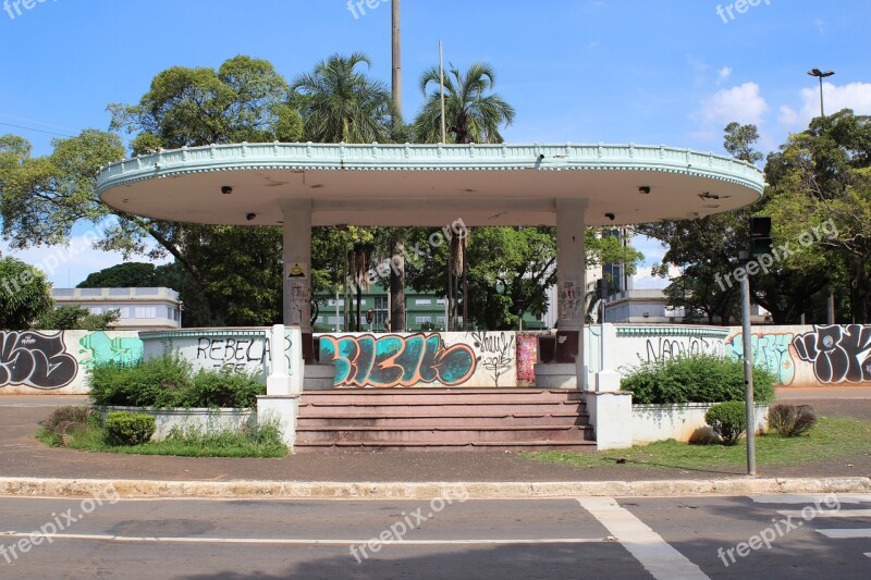 Gazebo Goiania Old Art Deco Monument