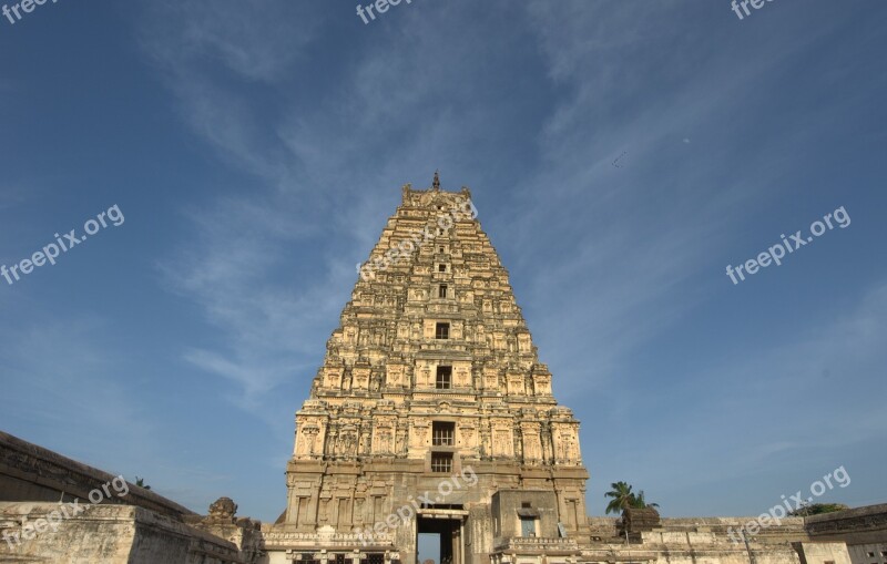 Virupaksha Hampi Temple Travel Unesco