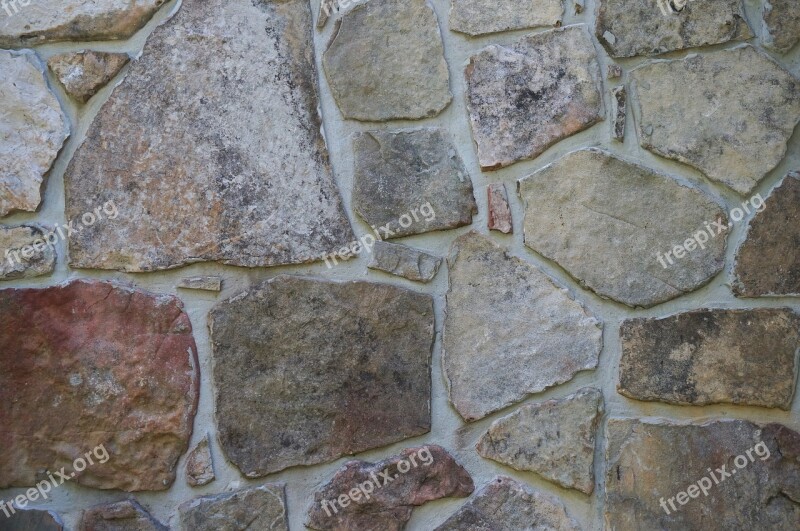 Stone Wall Tennessee River Stone Stone Rock Wall