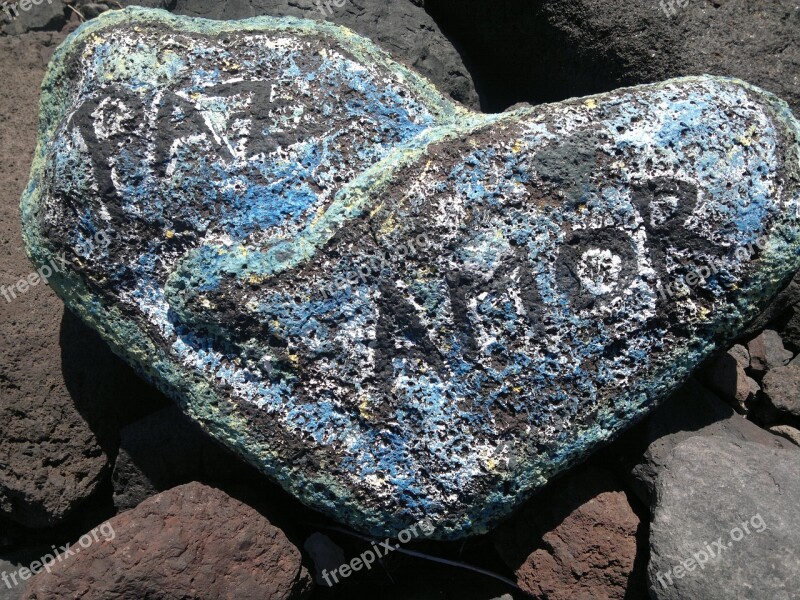 Stone Heart Amor Free Photos