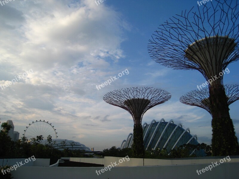 Singapore Outdoor Tourism Attraction Garden