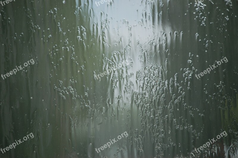 Rain Glass Window Light Drop