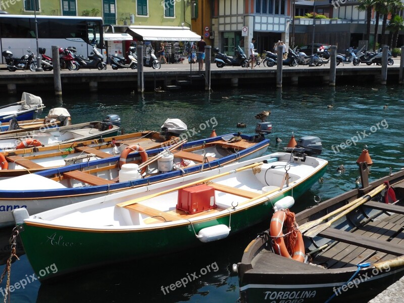 Torbole Lake Garda Italy Boats Free Photos