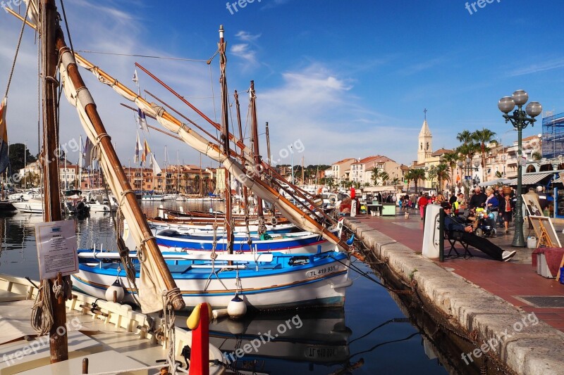 Port Sanary Sur Mer Sailing Boats Boats Coast