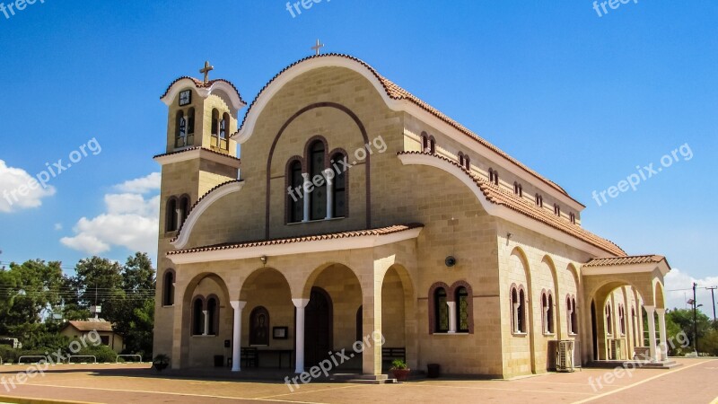 Cyprus Dasaki Achnas Church Orthodox Architecture