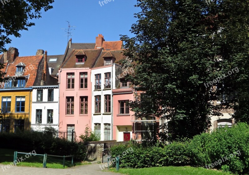 Lille Old Lille Street Houses District