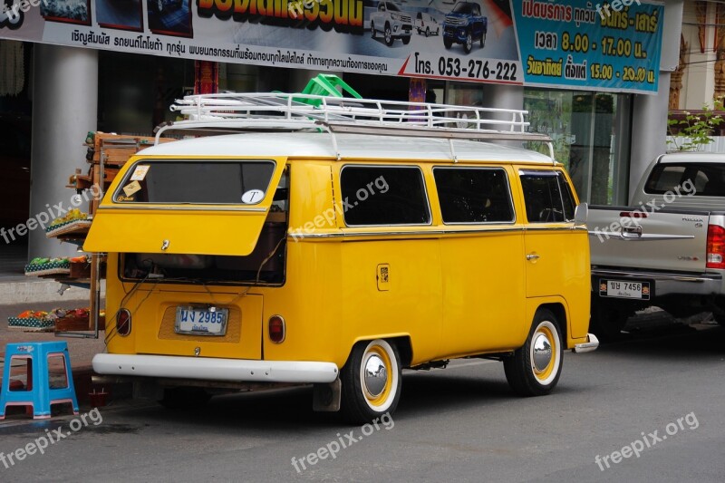 Vw Bulli T1 T2 Yellow