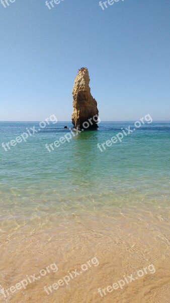 Praia Rocha Mar Océano Agua