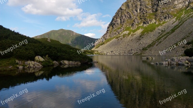 Pleso Slovakia Roháče Lake Water