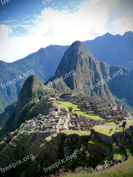 Machu Picchu Sun Gate Free Photos