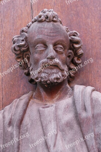 Wolfenbüttel Church Door Input Wood