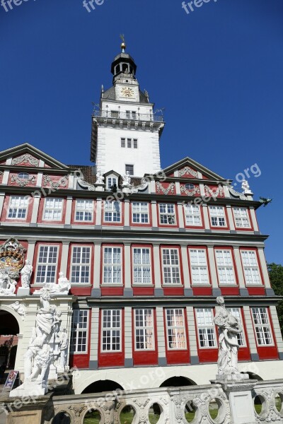 Wolfenbüttel Castle Architecture Stone Figures Building