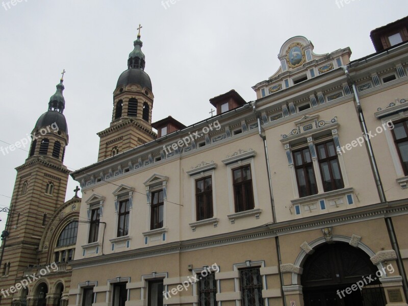 Sibiu Transylvania Romania Church Building