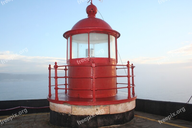 Nazareth Lighthouse Macnamara Red Free Photos