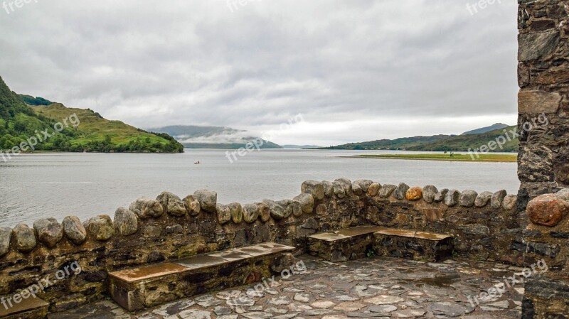 Scotland England Highlands And Islands Eilean Donan Castle Castle