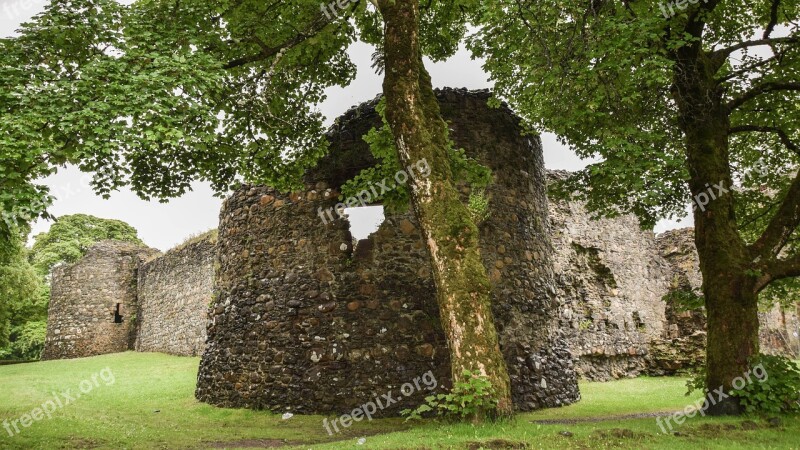 Scotland England Highlands And Islands Fort William Old Inverlochy Castle