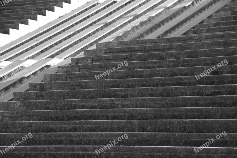 Elevation Paris Bercy Stairs Urban