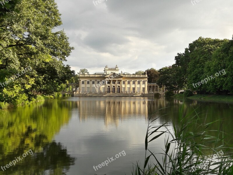 Historical Monument Lazienki The Royal Summer Residence Warsaw Free Photos