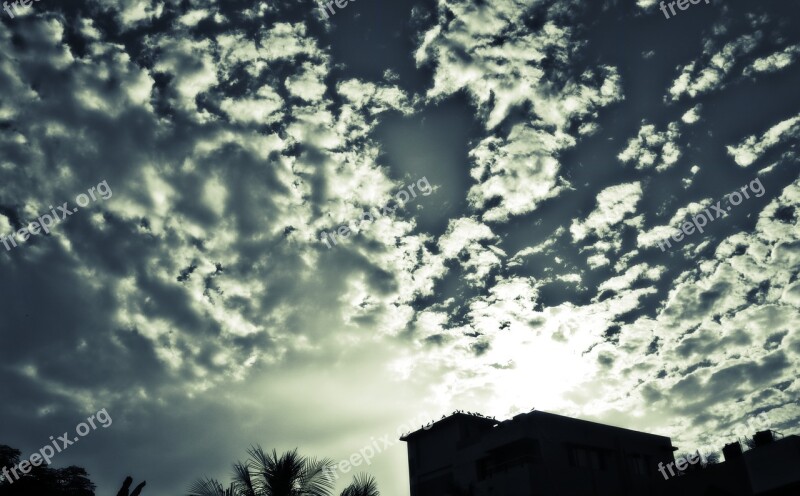 Hdr Hdr Sky Sky Clouds Dramatic Clouds