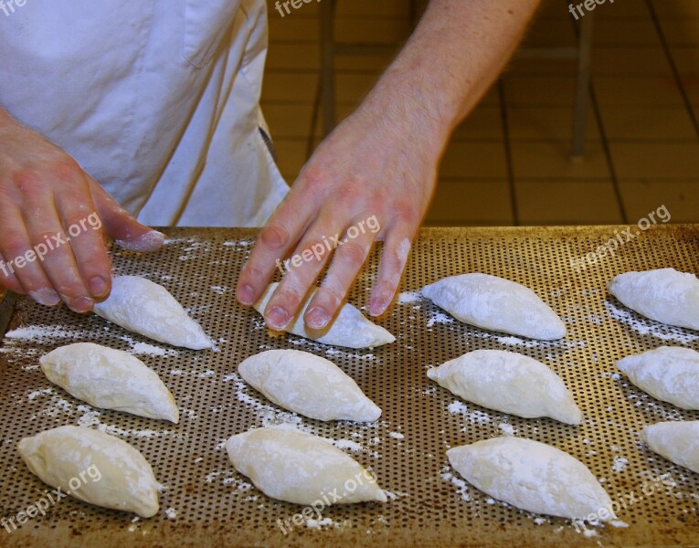 French Gross Bun Dough Formes Bun Baker