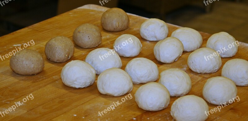 French Gross Bun Dough Formes Bun Baker