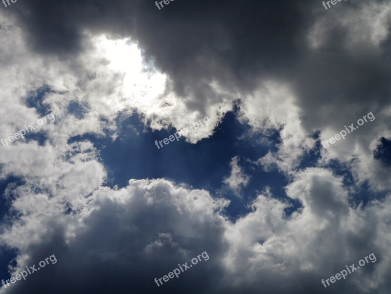 Sky Cloud Sun Light Tomei Expressway