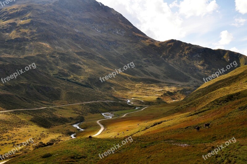 Valley Landscape Nature Natural Landscape East Tyrol